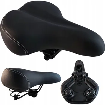 Sedlo na kolo Gelové sedlo na kolo pohodlné měkké odpružené MTB treking
