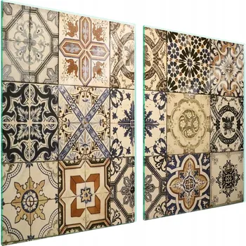 Obraz Skleněná ochranná deska na sporák 2x45x52 Vzor