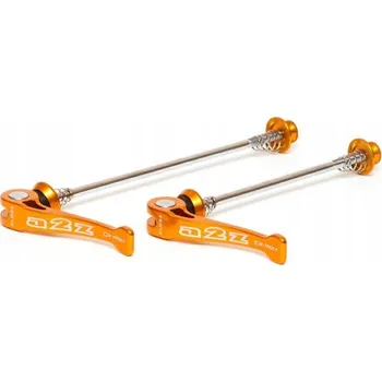 Upínáky kol A2Z ALU osa Cr-Mo ORANŽOVÉ 98gr