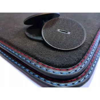 autokoberec Koberce AMB Dywaniki velurové BMW X4 F26 2014-2018 4 ks