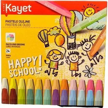 Pastelka Olejové Pastelky Kayet 24 ks