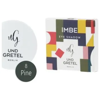 Oční stíny Und Gretel IMBE Eye Shadow vysoce pigmentované oční stíny 2 g odstín 8 Pine