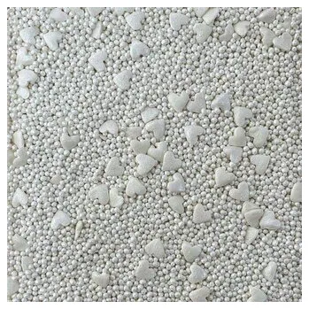 Přisada na vaření a pečení Cukrové zdobení bílé srdce mix 80g - I LOVE CAKES