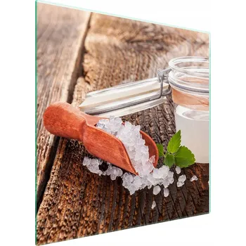 Obraz Skleněná ochranná deska na sporák 50x52 Sůl