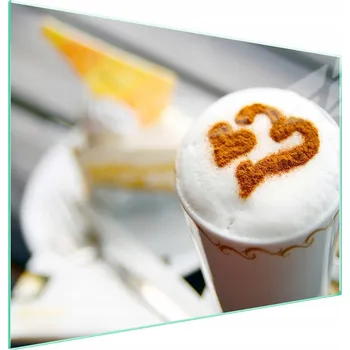 Obraz Skleněná ochranná deska na sporák 70x52 Srdce