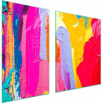 Obraz Skleněná ochranná deska na sporák 100x52 Barva