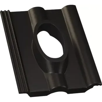 betonová krytina KMB BETA Samet prostupová černá