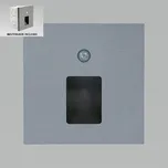 Emithor STEP LIGHT VIX S schodišťové svítidlo se senzorem LED 1W 55lm 4000K 8,7cm IP20, tmavě šedé