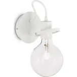 Ideal Lux RADIO AP1 nástěnné svítidlo 1x E27 8W LED 1020lm 3000K IP20, bílé