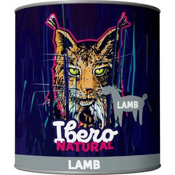 Krmivo pro kočku Ibero Natural Lamb 100% masové krmivo pro kočky 200 g s jehněčím masem