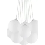 Ideal Lux MAPA PLUS SP22 závěsné svítidlo 22xE14 40W bez zdroje 80cm IP20, bílé