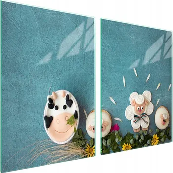 Obraz Skleněná ochranná deska na sporák 2x45x52 Květina