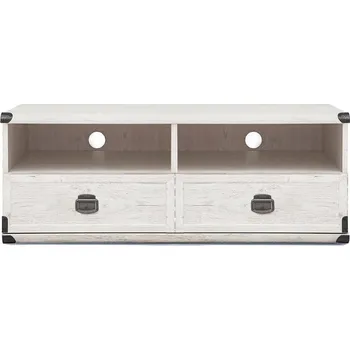 Televizní stolek INDIANA borovice bílá televizní stolek JRTV 2SO