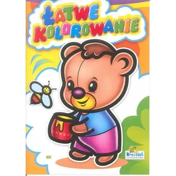 omalovánky Omalovánka Snadné vybarvování A4 16 stran Medvídek /Agora