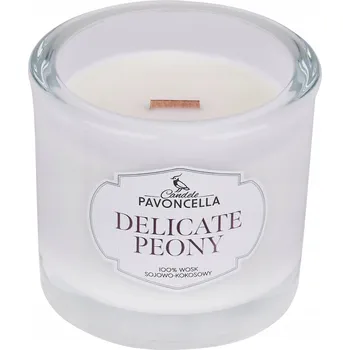 Svíčka Sójová vonná svíčka DELICATE PEONY Pavoncella