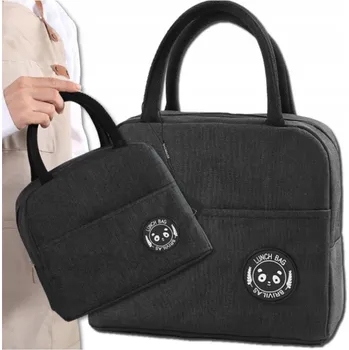 Termobox IZOTERMICKÁ TAŠKA NA OBĚD ŠEDÁ - TERMO TAŠKA NA JÍDLO