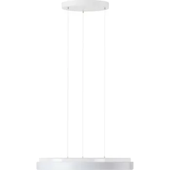 OSMONT COR72806 CORVUS LE2 závěsné plastové svítidlo bílá IP40 4000 K 32W LED