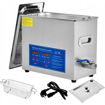 Ultrazvuková čistička ULTRAZVUKOVÁ ČISTIČKA S OHŘEVEM PRO ČIŠTĚNÍ A DEZINFEKCI 6.5L 40KHZ