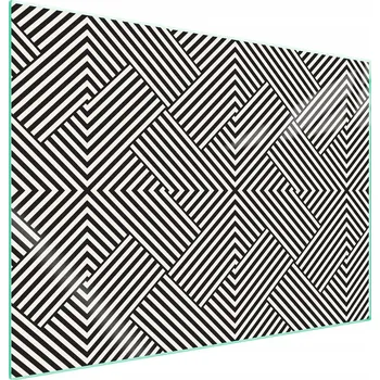 Obraz Skleněná ochranná deska na sporák 70x52 Vzor