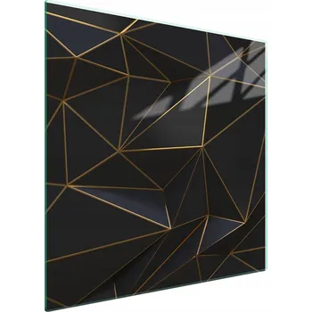 Obraz Skleněná ochranná deska na sporák 50x52 Vzor