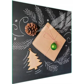 Obraz Skleněná ochranná deska na sporák 50x52 Dárek