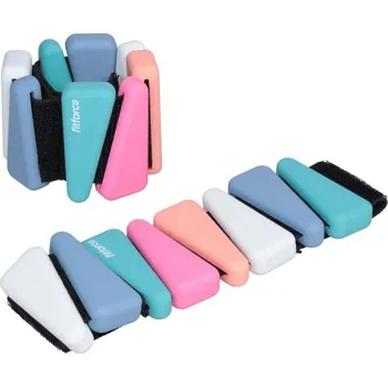 Závaží na zápěstí a kotníky Fitforce SILICONE BRACELET UNI Mix
