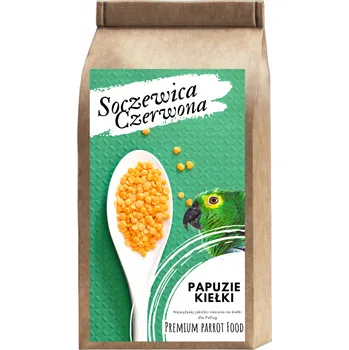 Krmivo pro ptáka Premium Parrot Food | Červená Čočka | semínka na klíčky | pro papoušky 50 g