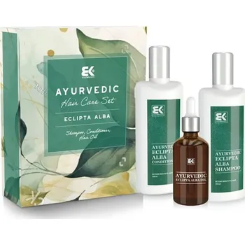 Dárková krabička BRAZIL KERATIN Dárková sada Set Ayurvedic Eclipta Alba - pro podporu růstu vlasů