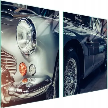 Obraz Skleněná ochranná deska na sporák 2x45x52 Auto