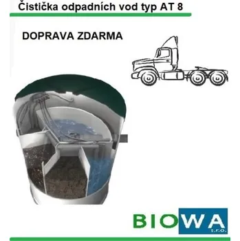Čistička odpadních vod Čistička odpadních vod AT 8 - doprava ZDARMA, DPH 12% AT8/ŠD