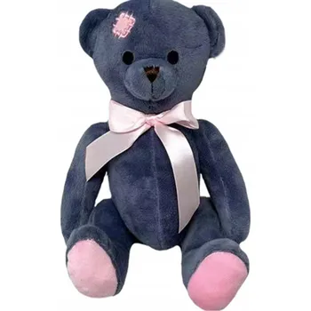 plyšák TULILO PLYŠOVÁ HRAČKA MEDVÍDEK MACIUŚ S RŮŽOVÝMI DOPLŇKY