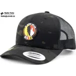 Kšiltovka HC Junior Mělník 2022 Retro Trucker Maskáčová, Velikost Uni