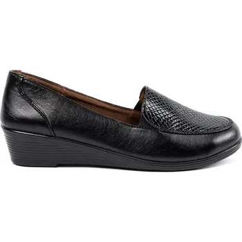 Dámské polobotky Krásné dámské černé polobotky na klínku 41