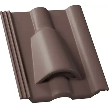 Střešní krytina KMB BETA Samet taška větrací hnědá