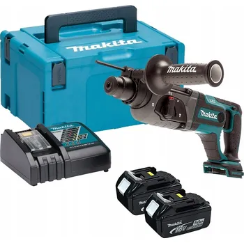 Vrtačka Aku vrtačka s příklepem 18V SDS+ Makita DHR241RTE, 5,0 Ah