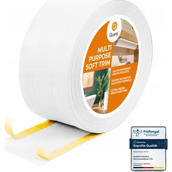 soklová lišta PVC lišta Quest 1 x 110, délka 2000 cm, bílá