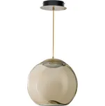 Azzardo Helena A závěsné svítidlo LED 21W 1785lm 3000K 40cm IP20, champagne/mosaz