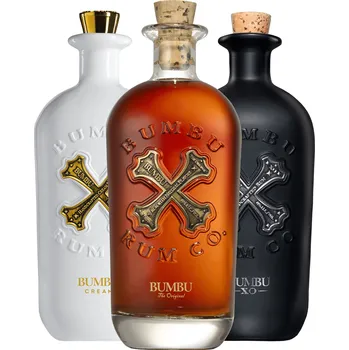 Rum Set Ochutnej Bumbu (set 1 x 0.7 l, 1 x 0.7 l, 1 x 0.7 l)