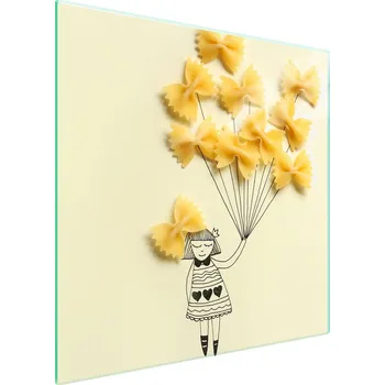 Obraz Skleněná ochranná deska na sporák 50x52 cm