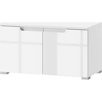 Komoda Casarredo Komoda 2-dveřová SELENE 18 bílá lesk