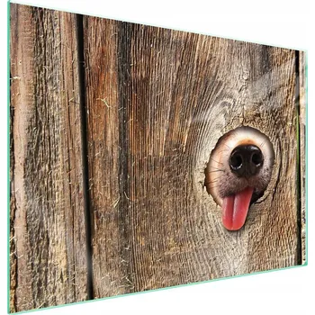 Obraz Skleněná ochranná deska na sporák 70x52 Dřevo