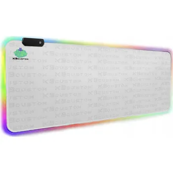 Podložka pod myš PODLOŽKA PRO HRÁČE HERNÍ Pod Myš Myš RGB 90X40cm Bílá XXXXL