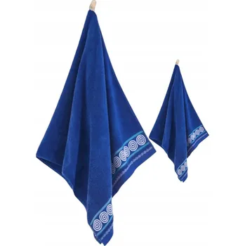 Ručník ZWOLTEX RONDO 2 sada ručníků modrá 50x90 70x140