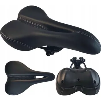 Sedlo na kolo Gelové sedlo na kolo pohodlné sportovní odpružené MTB treking