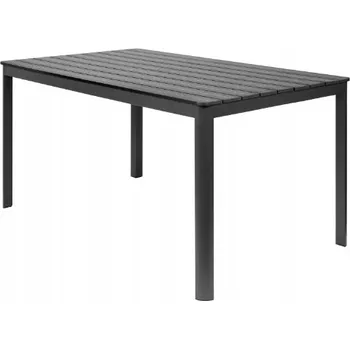 Jídelní stůl Stůl Livarno Home hliníkový obdélníkový 150 x 90 x 74 cm