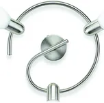 Philips 50233/17/E7 Burlap bodové svítidlo 3xE14 40W bez zdroje IP20, matný nikl