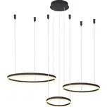 Azzardo HALO závěsné svítidlo LED 120W 6240lm 3000-6000K IP20, černé + ovladač