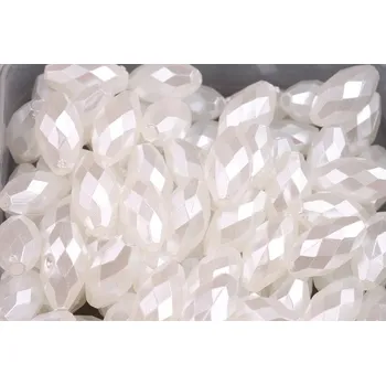 Dětské navlékací korálky Plastové korálky 112 (13x7 mm)