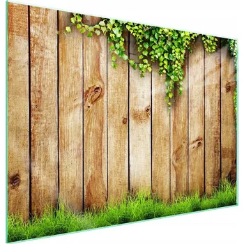 Obraz Skleněná ochranná deska na sporák 70x52 Dřevo