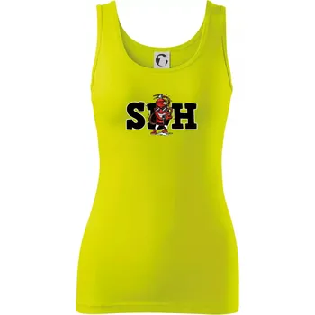 Dámské tričko SDH hasicí přístroj - Dámské tílko - M ( Limetková )